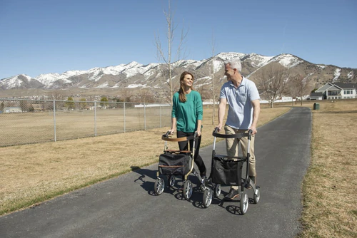 Stander Let's Go Out Rollator Beige